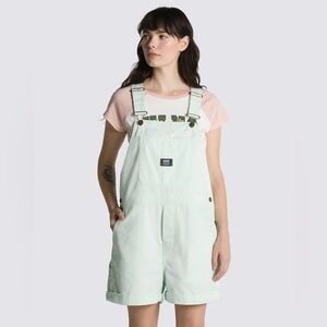 Womens Vans Ground Work Shortall Clearly Aqua XS